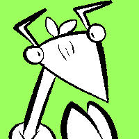 Icon of Joey from head to shirt collar. He is standing with his hands together.